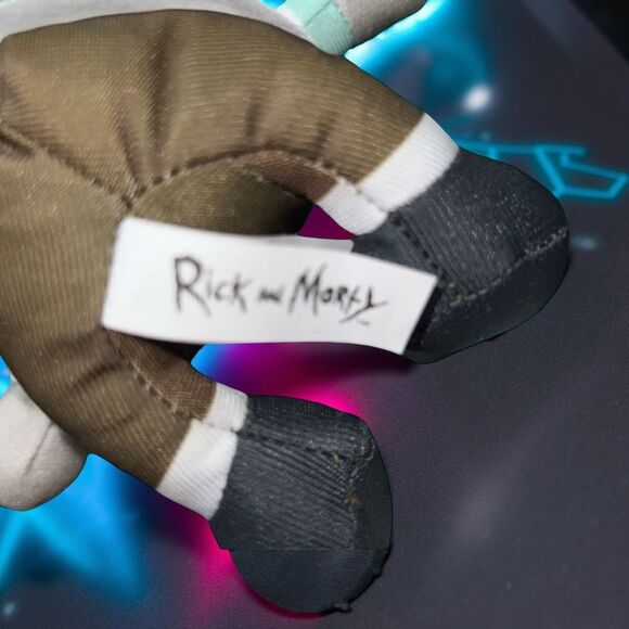 The Toy Factory Rick and Morty" Rick Plush Stuffed Doll 5" - Picture 3 of 3